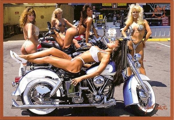 femme moto