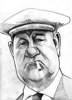 CARICATURE JEAN GABIN