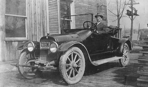 PUB VOITURE ANCIENNE 17 Hudson roadster 1914 mod le Six40