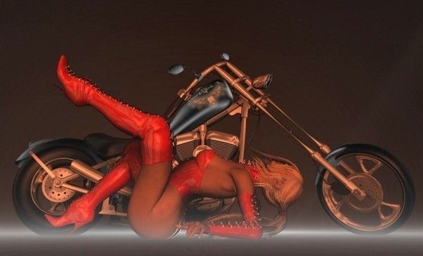 femme moto