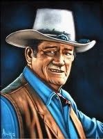 CARICATURE JOHN WAYNE